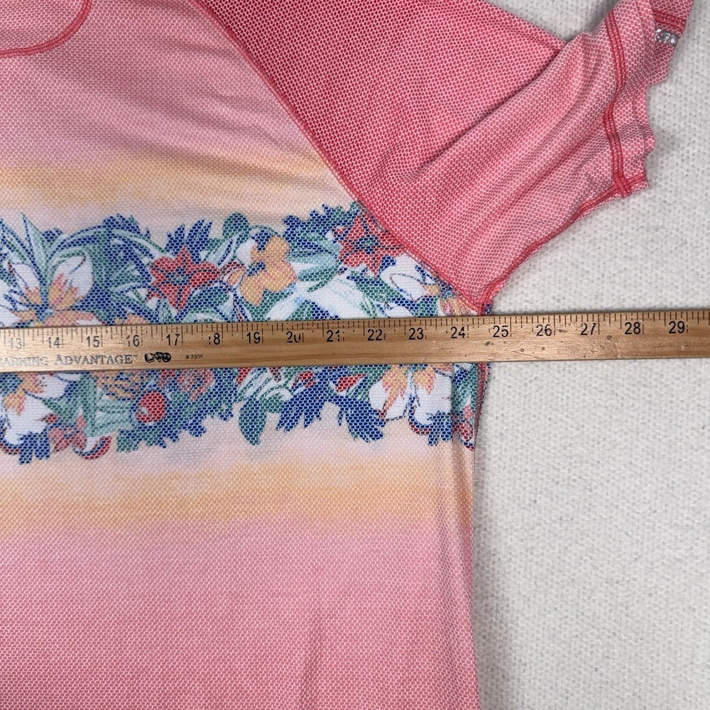 Tommy Bahama Polo Shirt Mens XL IslandZone Performance Breathable Hawaiian Aloha - Picture 4 of 8